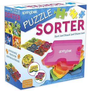 Springbok Puzzle Sorting Tray Set - open box